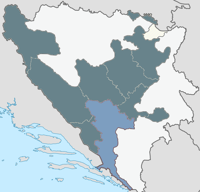 Hercegovina-neretvai kanton - Hercegovačko-neretvanski kanton (HNK)